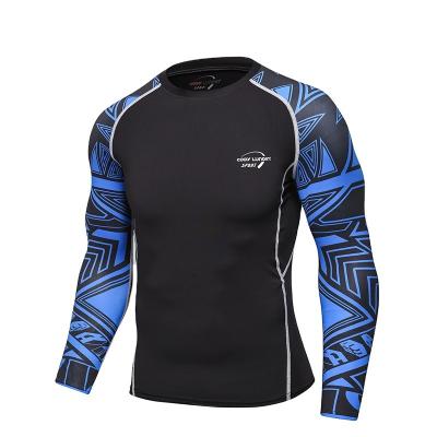 China Muttahida Majlis-e-Amal Bjj Long Sleeve Men's Long Sleeve Men's Muttahida Majlis-e-Amal Compression Shirt Rashguard For Bjj Rash Guard Mma Workout Gym for sale