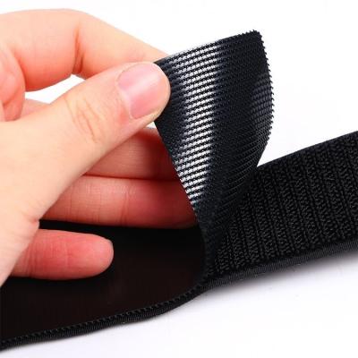 China Width 10mm-350mm Injection Hook Black White Commercial Velcro Tape for sale