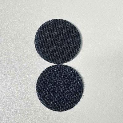 China OEKO-TEX 100 Black Velcro Dots Patch Hook And Loop Dots Customized for sale