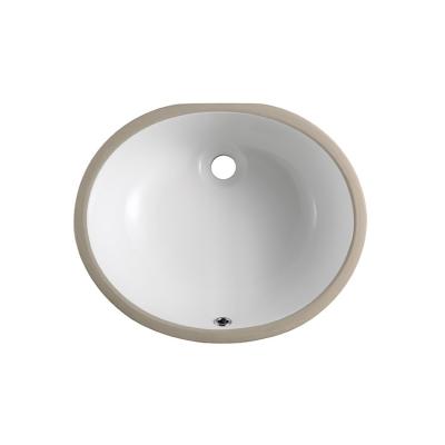 China CUPC Modern Cheap Price Sanitary Ware Under Counter Basins Hand Wash Basin Oval Ceramic Sinks For Bathroom for sale