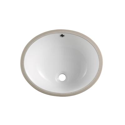 China Chaozhou CHCOO Modern Wholesale Ceramic Sanitary Ware 1613 Wash Basin Ceramic Under Counter Basin Bathroom Sinks Vanity for sale