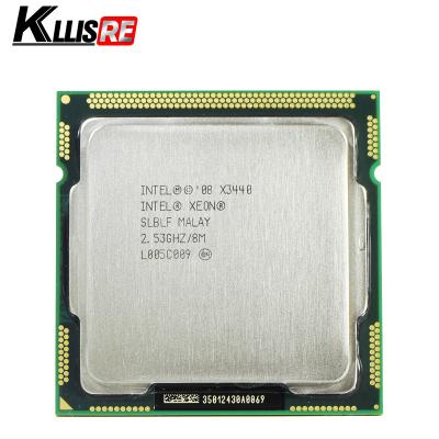 China Desktop for Intel Xeon X3440 Quad Core Processor 2.53GHz LGA 1156 8M Cache 95W Desktop CPU for sale