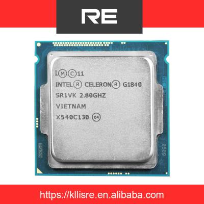 China Desktop Ready Stock Best Offer For Celeron G1840 2.8GHz 2M Cache Dual-Core CPU Processor SR1VK SR1RR LGA1150 Tray for sale