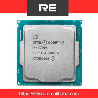 China Core i7 7700K LGA1151 8MB Cache 4.2GHz Quad Core Processor Desktop CPU for sale