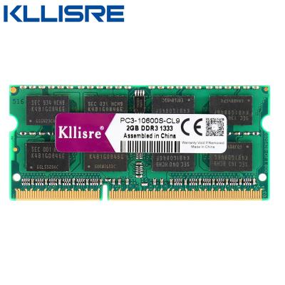 China LAPTOP Kllisre DDR3 2GB Ram 1333Mhz 204pin Sodimm Laptop Notebook Memory for sale