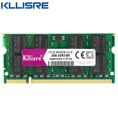 China Kllisre 2GB DDR2 PC2 800MHz 667MHz 533MHz 200pin Laptop Notebook Memory SO-DIMM Notebook RAM for sale