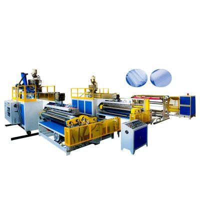 China Extruding Film Air Bubble Sheet Vacuum LLDPE LDPE Aluminum Lamination Coating Production Line Air Bubble Sheet Manufacturing for sale