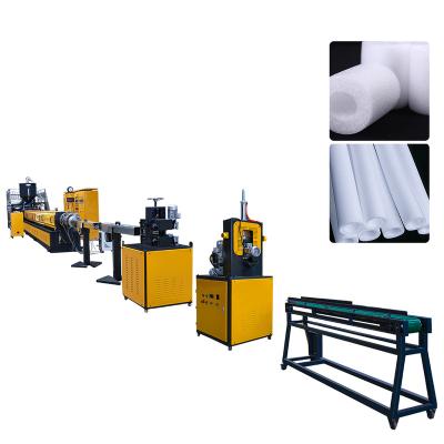 China High Quality PE Rod EPE Foam Tube Extruder Packaging Plastic Pipe Making Machine for sale