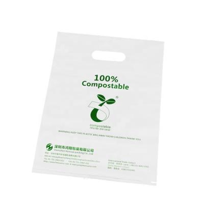 China 100% Compostable Garment Bag Biodegradable Compostable Bag For Clothes for sale