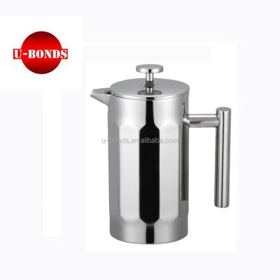 China Sustainable New Style 1000ml Coffee Tea Maker French Press for sale