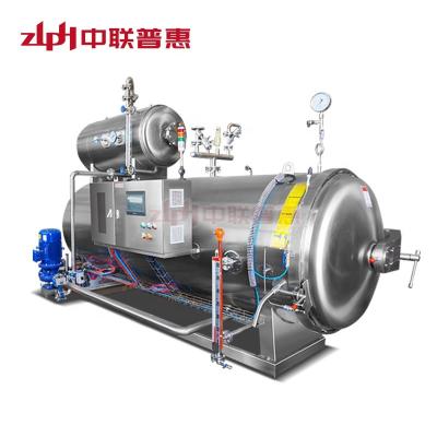 Cina Automatic Glass Jars Sterilization Water Spray Retort Machine Food Sterilizer Autoclave Beverage Use in vendita