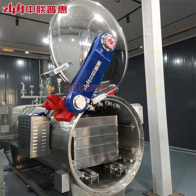 中国 Water spray retort machine food sterilization equipment for glass bottles industry stainless steel 304 販売のため