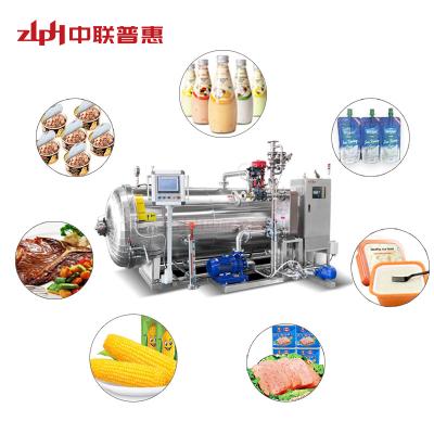 China Water spray food sterilization retort machine processing equipment autoclave machine for sale