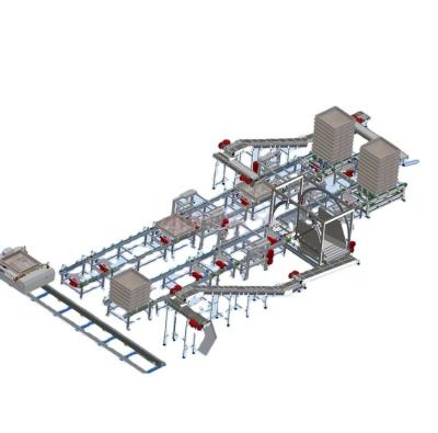 中国 Customized Automatic Production Line Retort Machine Loading and Unloading System For Canned Package Food/Beverage 販売のため