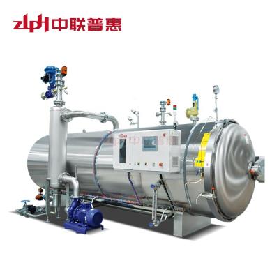 China Widely Useful Water Spray Retort Machine Food Sterilizer For Glass Jars Beverage for sale