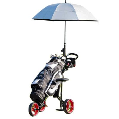 China 3 wheel outdoor foldable golf carts back and forth golf cart for sale 43cm*33cm*65cm for sale