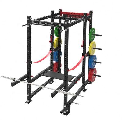 China Eco-friendly Gym Commercial Eco-friendly Functional Squat Cage Fitness Power Rack Gym Equipment Power Rack for sale