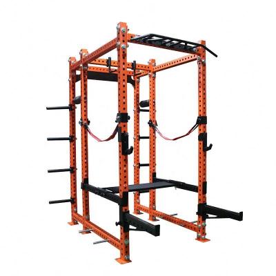 China Eco-friendly Adjustable Functional Adjustable Fitness Gym Power Rack Squat Rack for sale