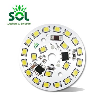 China New Design or Modification Led Module Manufacturer 7W 9W 12W 15W LED AC PCBA COB LED Module for sale