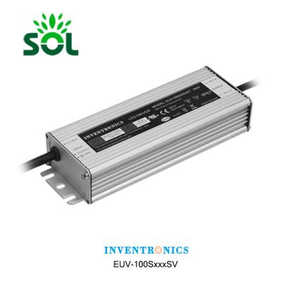 China Inventronics EUV Series IP67 100W LED Road Lighting Constant Voltage Architectural Mode LED Driver for sale