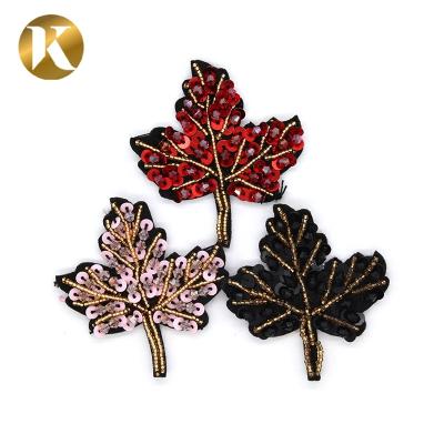 China Delicacy Wenzhou Kml Newcomer Popular Elegant Leaf Form Special Cloth Shoe Buckle For Sale for sale