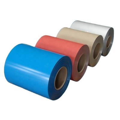 China Construction Aluminum Prepainted Color Coated Aluminum Sheet Coils Aluminum Strip Roll for sale