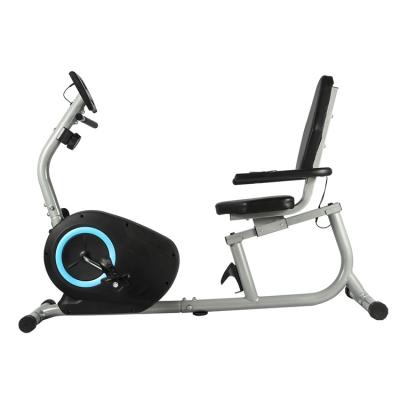 China Custom Fit 8 Level Gym Home Commercial Cardio Exercise Machine Recumbent Bike for sale