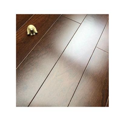 China Hot Selling Waterproof Engineered Wood Flooring Price Anti-water Brush Smooth for sale