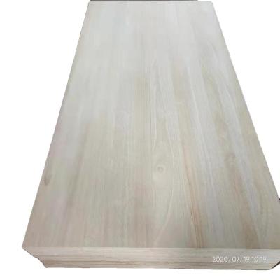 China Anti-water environmental protection high quality paulownia solid wood board for sale