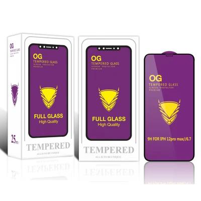 China High Clear Mobile Phone OG 9h Full Coverage Screen Protector Tempered Glass For OPPO realme 5 & A5 2020 & A9 2020 for sale