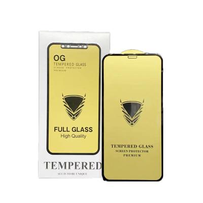 China Mobile Phone For OPPO A5 2020 OG 2.5D 9H High Clear Curved High Tempered Glass Screen Aluminum Protector Large For OPPO A9 A15 A52 A53 A72 A73 for sale