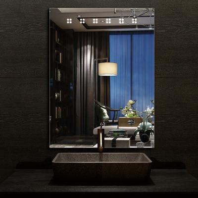 China 2020 bright hot selling rectangle hotel led bathroom mirror wholesale price for sale