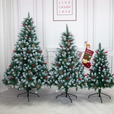 China Chirstmas Decor Stock Fast Delivery Customized Christmas Decoration Wholesale Realistic Artificial Christmas Tree for sale