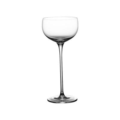 China PORTABLE Hot Sale Exquisite Crystal Glass Cup Cocktail Cup Glass Goblet for sale