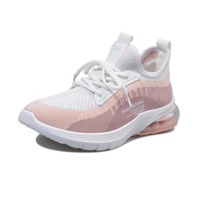 China 2020 New Design Anti-smell mesh vamp sepatu trainers white ladies shoes custom logo women fashion sneakers for sale