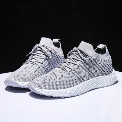 China New Fashion Men Fly To Knit Running Shoe Runner Sneakers Workout Gym Sports Shoes for sale