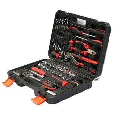 China Auto Repair Tools 58pcs Home Use Maintenance Tool Kit Cr-v DIY Tools Tool Kit With Plastic Box Storage for sale