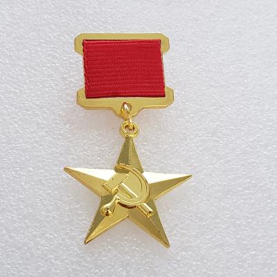 China American Wholesale Foreign Medal World War II Award Metal Boutique Hero Soviet Socialist Labor Medal for sale