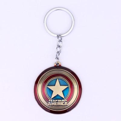 China American Avengers Endgame Iron Man Captain Marvel Thanos Keychain Women Men Fashion Jewelry Key Chain for sale