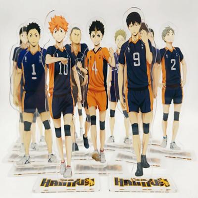 China Wholesale HD Japan Anime Haikyuu Acrylic Standee Japanese Popular Character Plastic Standee for sale