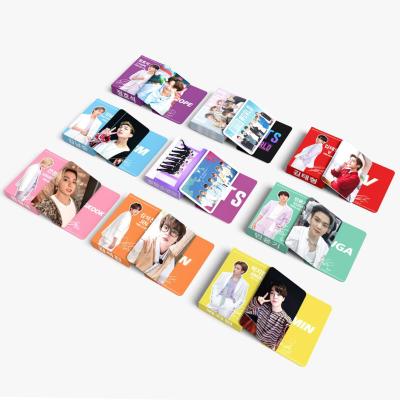 China 54Pcs/Set South Korea Boys Postcard Lomo Card Collection Central Institute of Statistics Card Photo Card JK V JIN JIMIN J-hope SUGA RM Bangtan New for sale