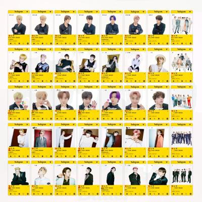 China 8Pcs/Set South Korea Boys Picture Photocard Butter Postcard Butter Postcard Lomo Card Photo Printing Collection Transparent Wholesale Kpop Bangtan for sale