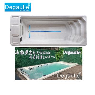 China With 12 adjustable swim speeds endless pool DGL5800 for swimming, fitness, therapy, and family fun with counter current machine for sale