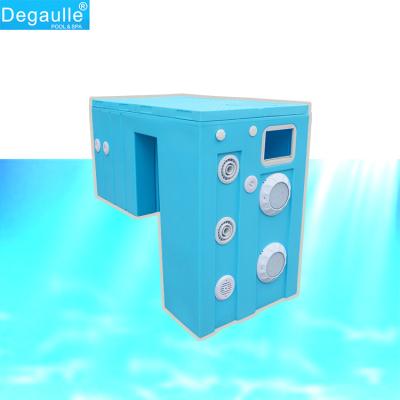 China Wall Mounted Polyvinyl Chloride Pipeless Integral Water Wall Mounted Swimming Pool Filter For Sale for sale