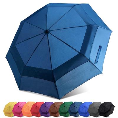 China All in 1 new style double layer 3 automatic open and close the fold umbrella for sale