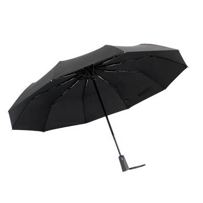 China All In 1 Exclusive Design Handle Easy To Retract Unique 3 Fold Umbrella for sale