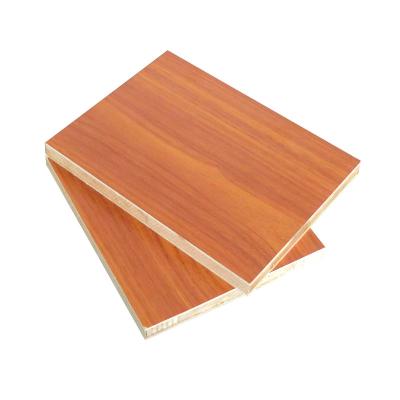 China 2022 Modern New Arrival Veneer Or Melamine Faced Block Board / Blockboard For Furniture And Decoration for sale