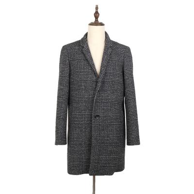 China QUICK DRY New Trend loose coat men wool thick warm autumn and winter long men's trench coat wool for sale