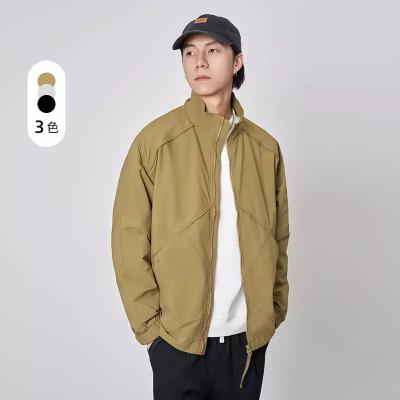 China Sustainable Men's coat New Spring/fall Korean style slim jacket men's cotton winter handsome casual outdoor jackets for sale