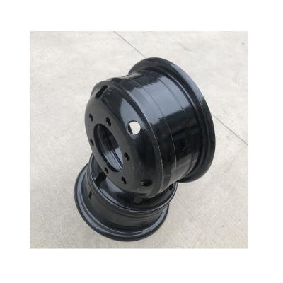 China steel factory manufacture truck wheel for 5.5-16/6.0-16 /6.5-16 tube steel rims for sale